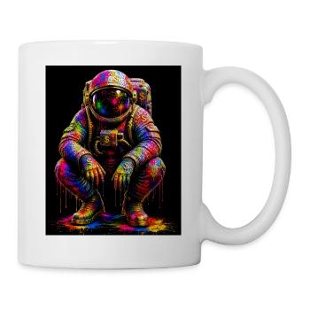 Colorful Space Astronaut - Mug - white - Right