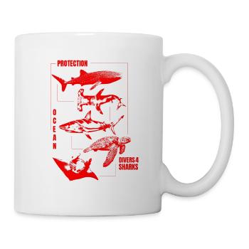 PROTECTION new design! - Mug - white - Right