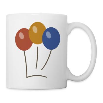 Balloon bouquet - Mug - white - Right
