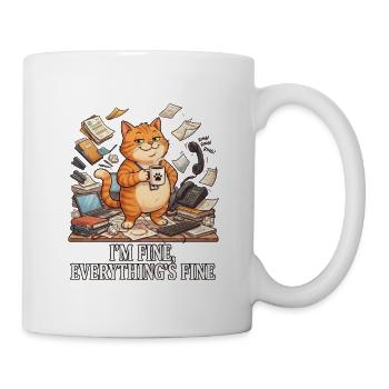 I'm Fine, Everything's Fine - Mug - white - Right