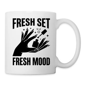 Fresh Set Fresh Mood Nail Design Nails Manicure - Mug - white - Right