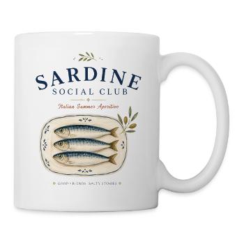 Sardine Social Club Mediterranean Retro - Mug - white - Right