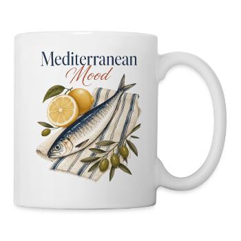Mediterranean Mood Sardine Mediterran - Mug - white - Right