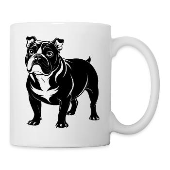 English Bulldog - Mug - white - Right