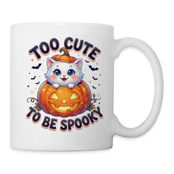 Too Cute To Be Spooky Cat - Mug - white - Right