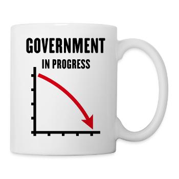 Gouvernement en cours (Politique gouvernementale / POS2C) - Mug blanc - blanc - Droite