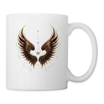 Symbole & Religion - Ailes d’Ange - Mug blanc - blanc - Droite