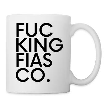 Fucking Fiasco – Typografie Spruch - Mug blanc - blanc - Droite