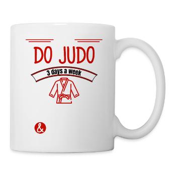 Funny Judo Quote - Mug - white - Right