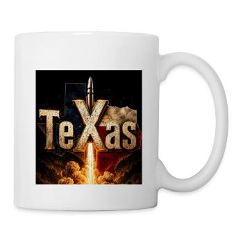 Texas Rocket Launch - Mug - white - Right