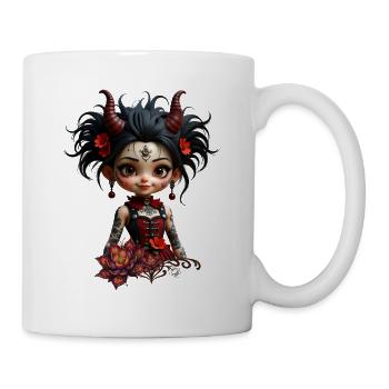 Gothic Lotus Chibi - Mug - white - Right