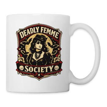 Deadly Femme Society - Tasse - Weiß - Rechts