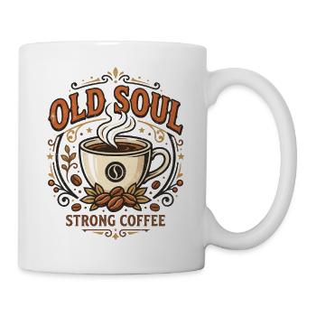 Old Soul Coffee - Tasse - Weiß - Rechts