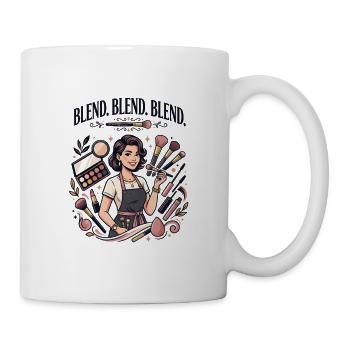 Blend Blend Blend Blend Make-up Artist - Tasse - Weiß - Rechts