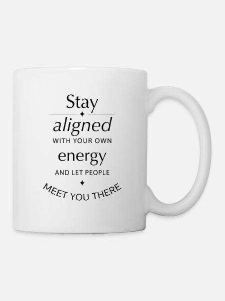 Positive Affirmationen, Self love - Tasse - Weiß