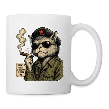 Cat Guevara - Tasse - Weiß - Rechts