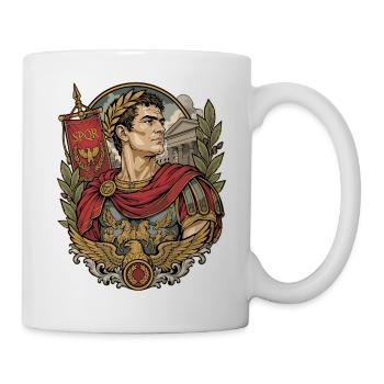 Römischer Kaiser - Tasse - Weiß - Rechts