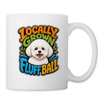 Bichon Frise - Tasse - Weiß - Rechts