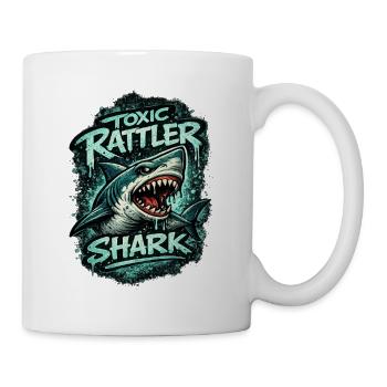 Toxischer Hai - Tasse - Weiß - Rechts