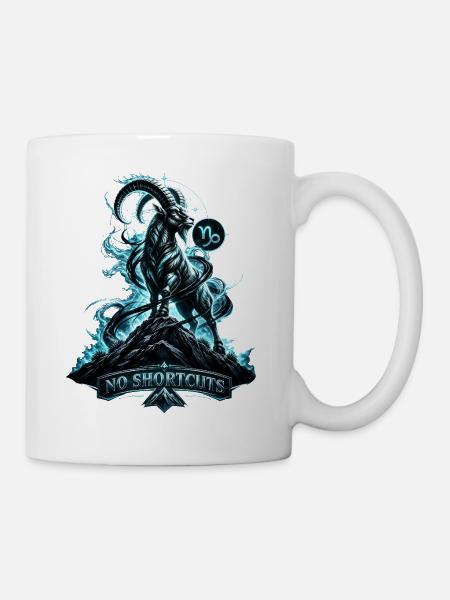Keine Abkürzungen - Tasse - Weiß