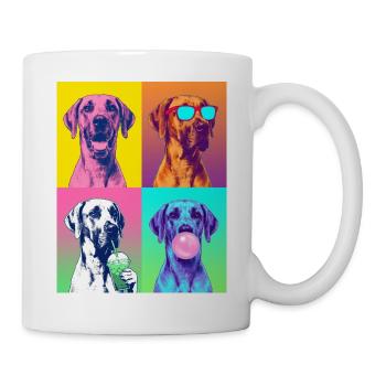 Hunde Deutsche Dogge Hund - Tasse - Weiß - Rechts