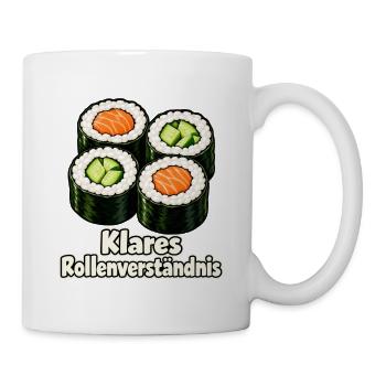 Klares Rollenverständnis - Tasse - Weiß - Rechts