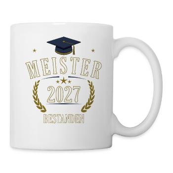 Meister 2027 - Tasse - Weiß - Rechts
