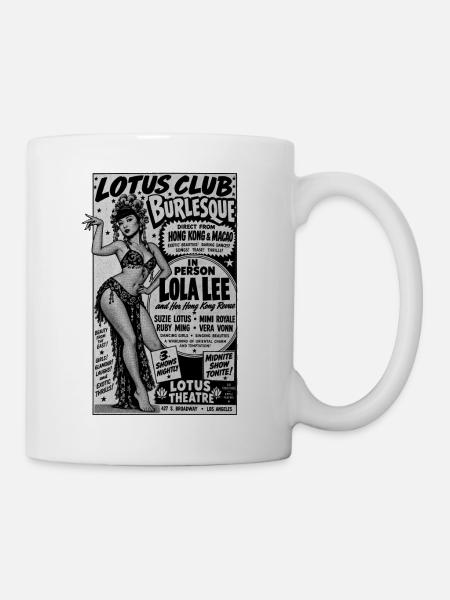 LOTUS CLUB - Tasse - Weiß