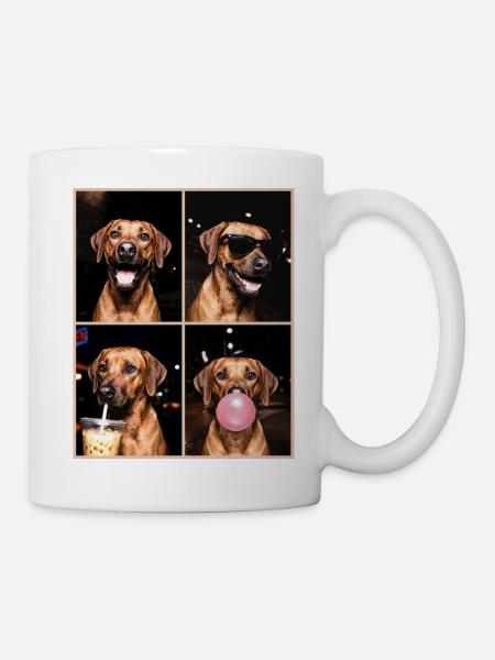 Hunde Rhodesian Ridgeback Hund - Tasse - Weiß