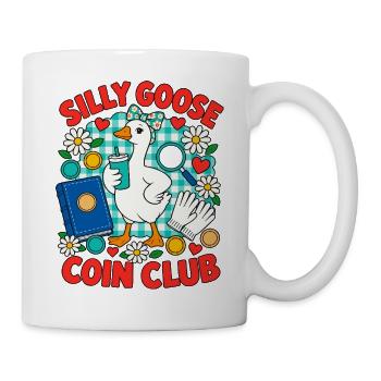 Münzsammeln Numismatiker Numismatik Münzsammler - Tasse - Weiß - Rechts