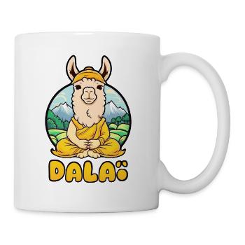 Dalai Lama - Tasse - Weiß - Rechts