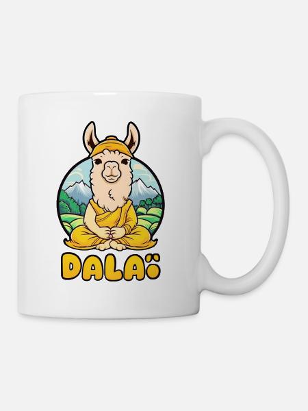 Dalai Lama - Tasse - Weiß