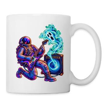 KOSMISCHER ROCKER | Geist im Verstärker - Tasse - Weiß - Rechts