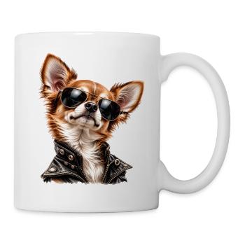 Klein. Cool. Unantastbar. - Tasse - Weiß - Rechts