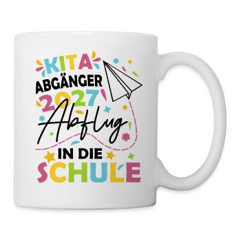 Kita Abgänger 2027 - Tasse - Weiß - Rechts