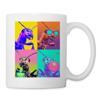 Ameisen Ameise - Tasse - Weiß - Rechts