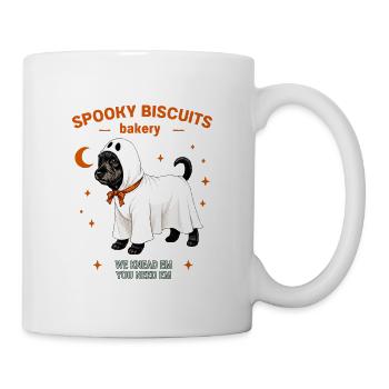Ghost Pup Bäckerei-Tee - Tasse - Weiß - Rechts