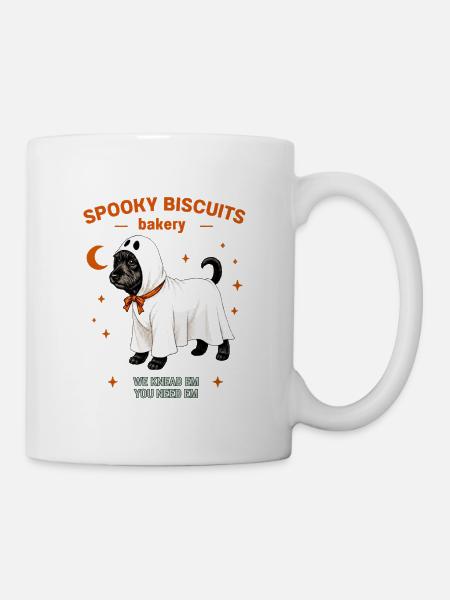 Ghost Pup Bäckerei-Tee - Tasse - Weiß