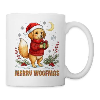Pawfect Weihnachtsgeschenkwelpe - Tasse - Weiß - Rechts