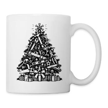 Weihnachtsgeschenk für Heimwerker - Tasse - Weiß - Rechts