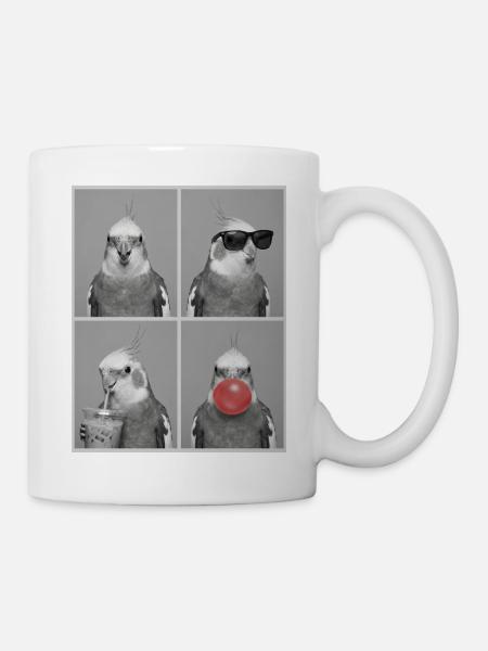 Nymphensittiche Nymphensittich - Tasse - Weiß