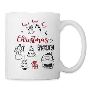 Christmas Party - Tasse - Weiß - Rechts