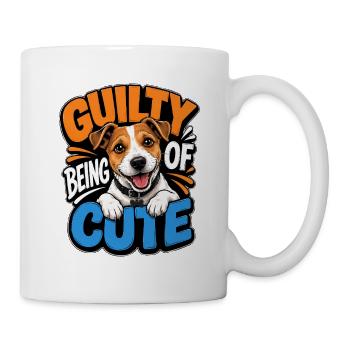 Jack Russell Terrier - Tasse - Weiß - Rechts