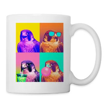 Falken Falke - Tasse - Weiß - Rechts