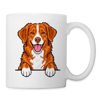 Nova Scotia Duck Tolling Retriever - Tasse - Weiß - Rechts