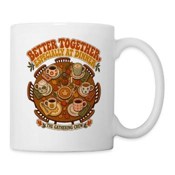 Zusammen schmeckt's am besten - Tasse - Weiß - Rechts
