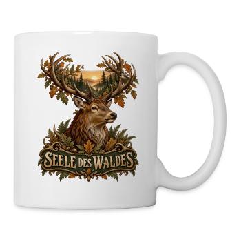 Seele des Waldes - Tasse - Weiß - Rechts