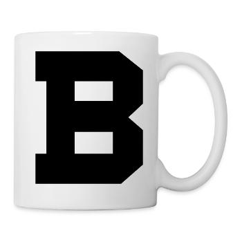 B - Tasse - Weiß - Rechts