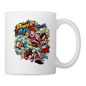 Generisches Gaming× Ball & Ball Sport - Tasse - Weiß - Rechts
