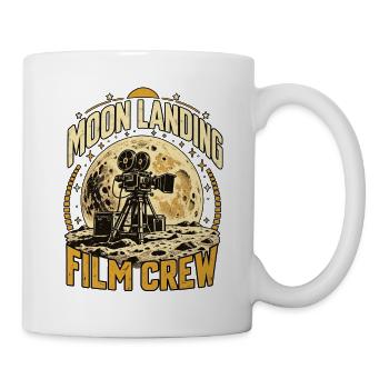 Filmteam der Mondlandung - Tasse - Weiß - Rechts